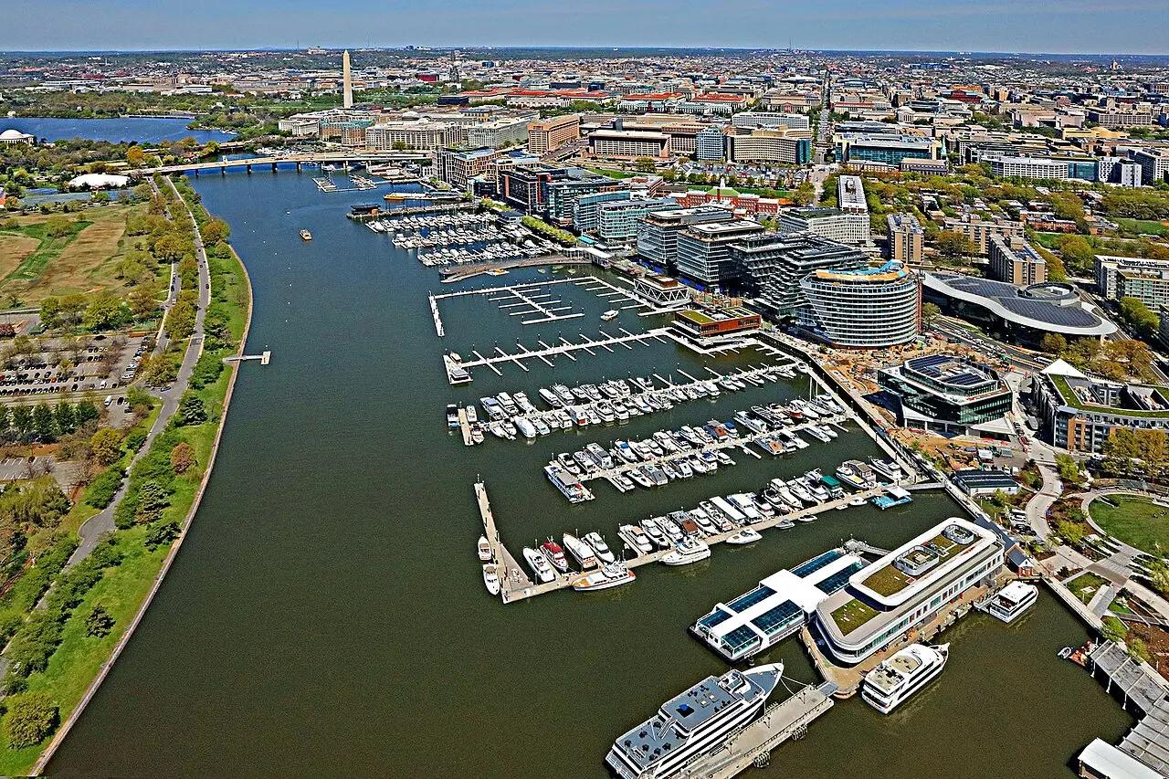The Wharf development on the Southwest Waterfront.